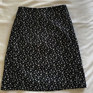 Brandy Melville Flower Skirt